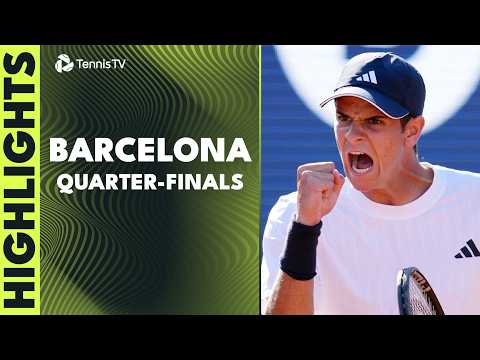 Fils vs Musetti Fun Match; Jodar, Rublev & Medjedovic Play | Barcelona 2026 Quarter-Final Highlights