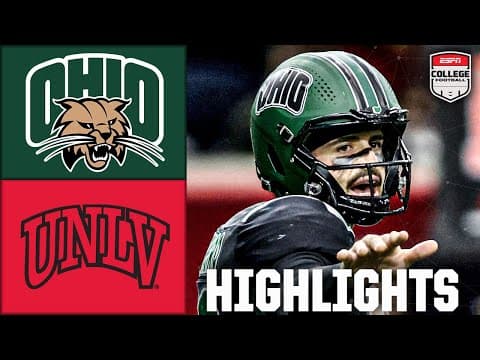 Frisco Bowl: UNLV Rebels vs. Ohio Bobcats | Full Game Highlights | ESPN College Football