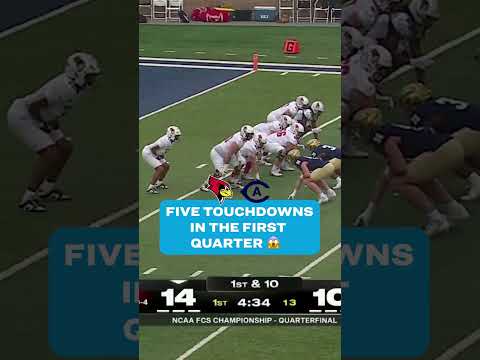 FIVE first quarter touchdowns 😱 #shorts