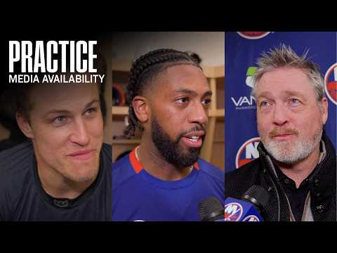 New York Islanders Practice Media Availability | 1/12/2026