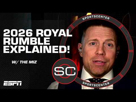 Royal Rumble EXPLAINED 👀 The Miz says the winners head to the SUPER BOWL OF WWE! | SportsCenter