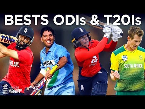 BEST White-Ball Moments in England | 24-Hour Cricket Livestream
