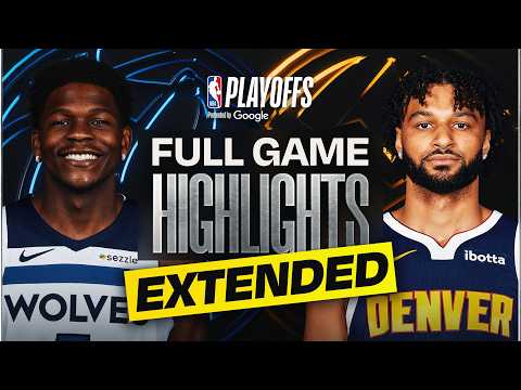EXTENDED: #6 TIMBERWOLVES at #3 NUGGETS | FULL GAME 2 HIGHLIGHTS | April 20, 2026