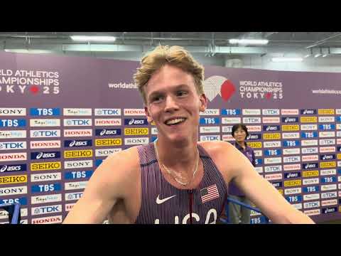 Ethan Strand Felt Flat After Advancing to 1500m Semi Finals at 2025 Tokyo World Championships