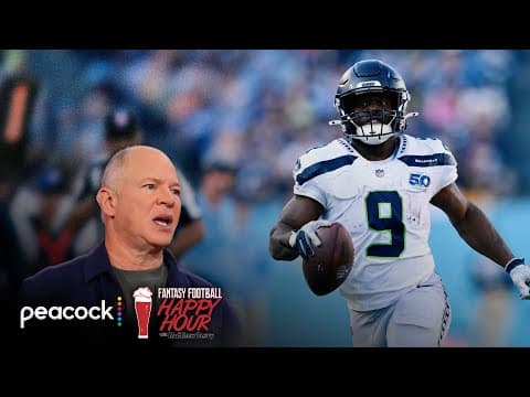 Start RBs Ken Walker III, Jaylen Warren in Week 14 | Fantasy Football Happy Hour | NFL on NBC
