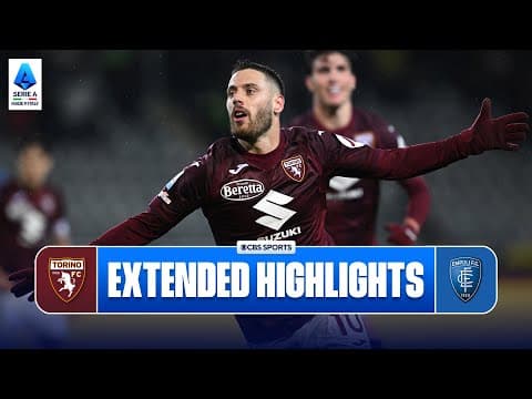 Torino vs. Empoli: Extended Highlights | Serie A | CBS Sports Golazo