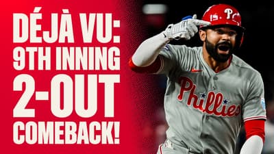 Derek Hill's FIRST HR as a Phillie for the COMEBACK W against the Washington Nationals | Full At-Bat