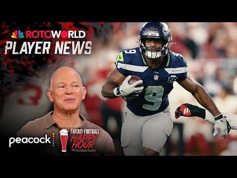 Can RB Ken Walker be trusted in fantasy playoffs? | Fantasy Football Happy Hour | NFL on NBC