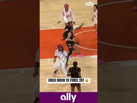 Erica Moon was the definition of clutch for Georgia Tech in a 2OT thriller with Clemson🔥 @ally #wbb