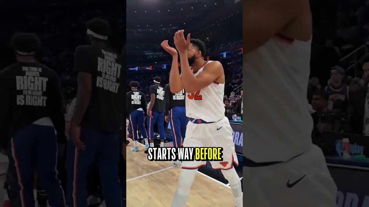 KAT breaks down his pregame routine and tribute to his mother ❤️