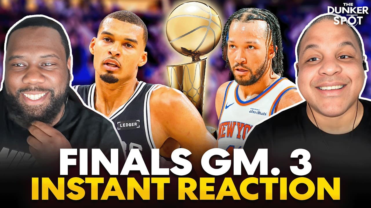 Spurs Steal Game 3 In MSG! 115-111 Win Over Knicks | Dunker Spot Live