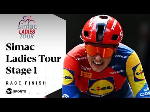PERFECT START! 🙌 | Simac Ladies Tour 2025 Stage 1 Final KM's | TNT Sports Cycling
