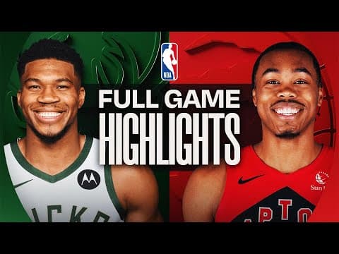 BUCKS at RAPTORS | FULL GAME HIGHLIGHTS | November 4, 2025