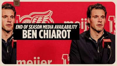 Ben Chiarot Detroit Red Wings Season Ending Media | April 17, 2026