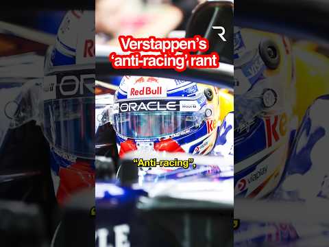 😡 Verstappen hates 2026 F1 cars