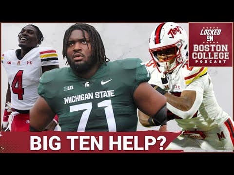 PORTAL POWER: Boston College Offensive Line REBUILD Begins with Kristian Phillips and Reggie Jackson