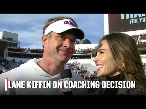 Lane Kiffin confirms he will not make a coaching decision until Saturday | ESPN College Football