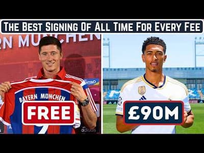 The Best Signing Of All Time For EVERY Transfer Fee