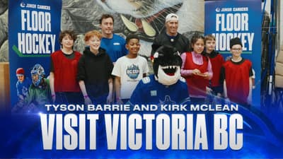 Tyson Barrie and Kirk McLean Visit Victoria BC