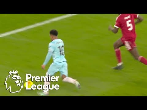 Marcus Edwards powers Burnley level at 1-1 with Liverpool | Premier League | NBC Sports