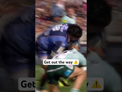 Big Benny coming through 🚍⚠️#rugby