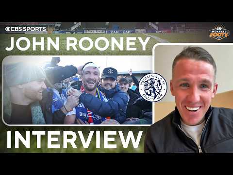 John Rooney talks FA Cup HISTORY with Macclesfield win vs. Crystal Palace