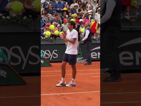 Rafa Jodar 🇪🇸🔥 #rolandgarros