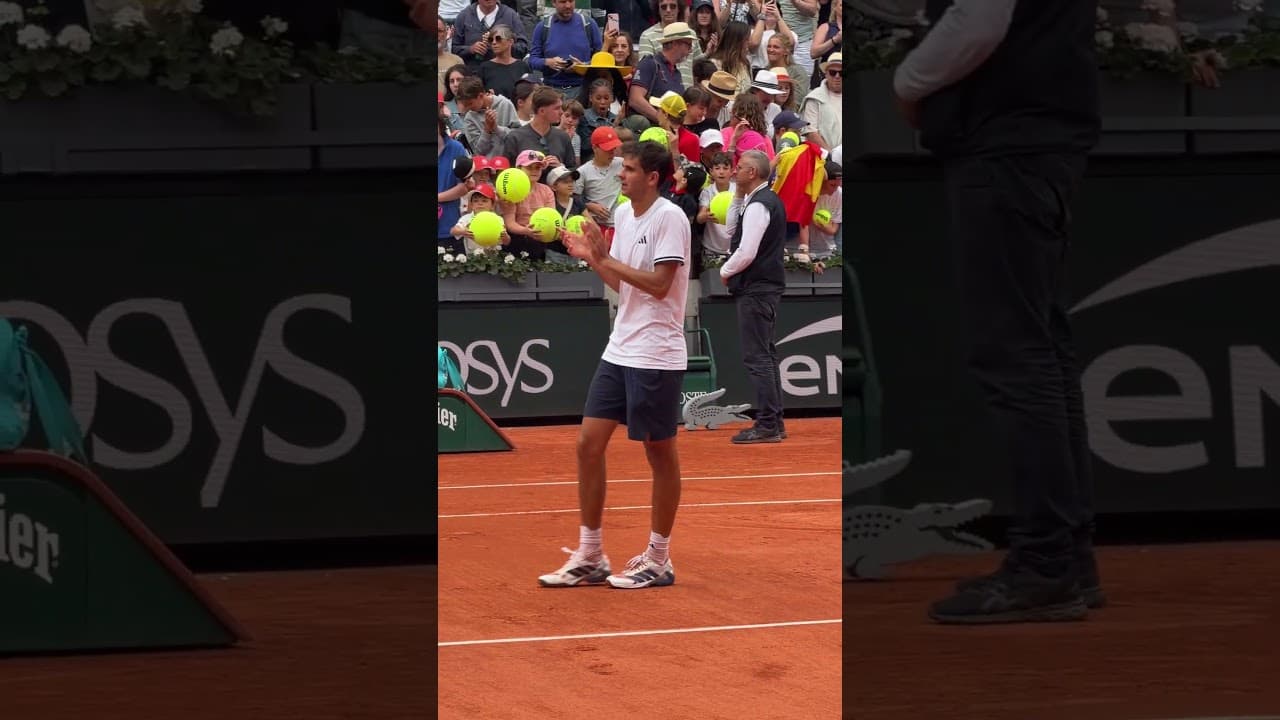 Rafa Jodar 🇪🇸🔥 #rolandgarros