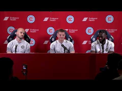Media Day Press Conference | Andrew Gutman, Chris Mueller, and Jonathan Bamba