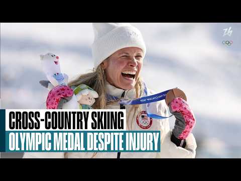 Diggins digs deep for bronze in women's 10km free