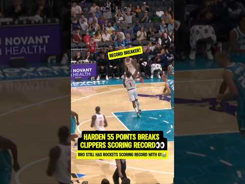 Harden was NOT letting Clippers LOSE😭