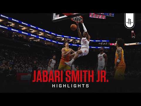 Jabari Smith Jr. (15 points) Highlights vs. Charlotte Hornets