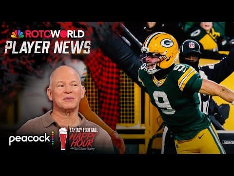 Christian Watson cementing status as Packers' top WR | Fantasy Football Happy Hour | NFL on NBC