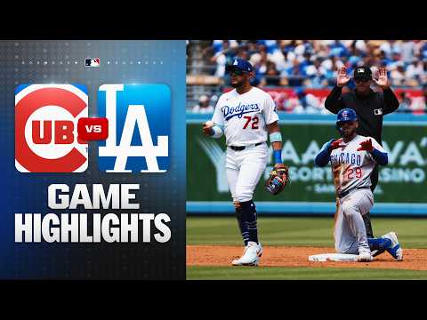 Cubs vs. Dodgers Game Highlights (4/26/26) | MLB Highlights