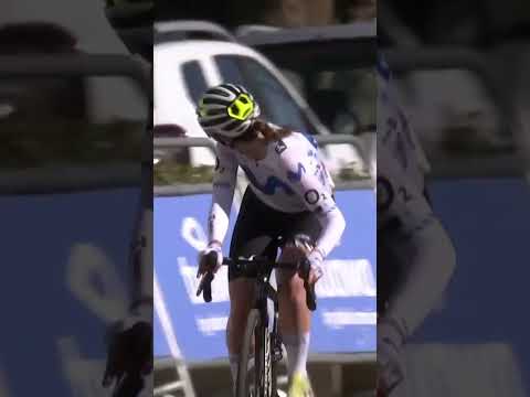 Liane Lippert solos to the win! 💪  The Movistar rider takes the Vuelta CV Feminas.