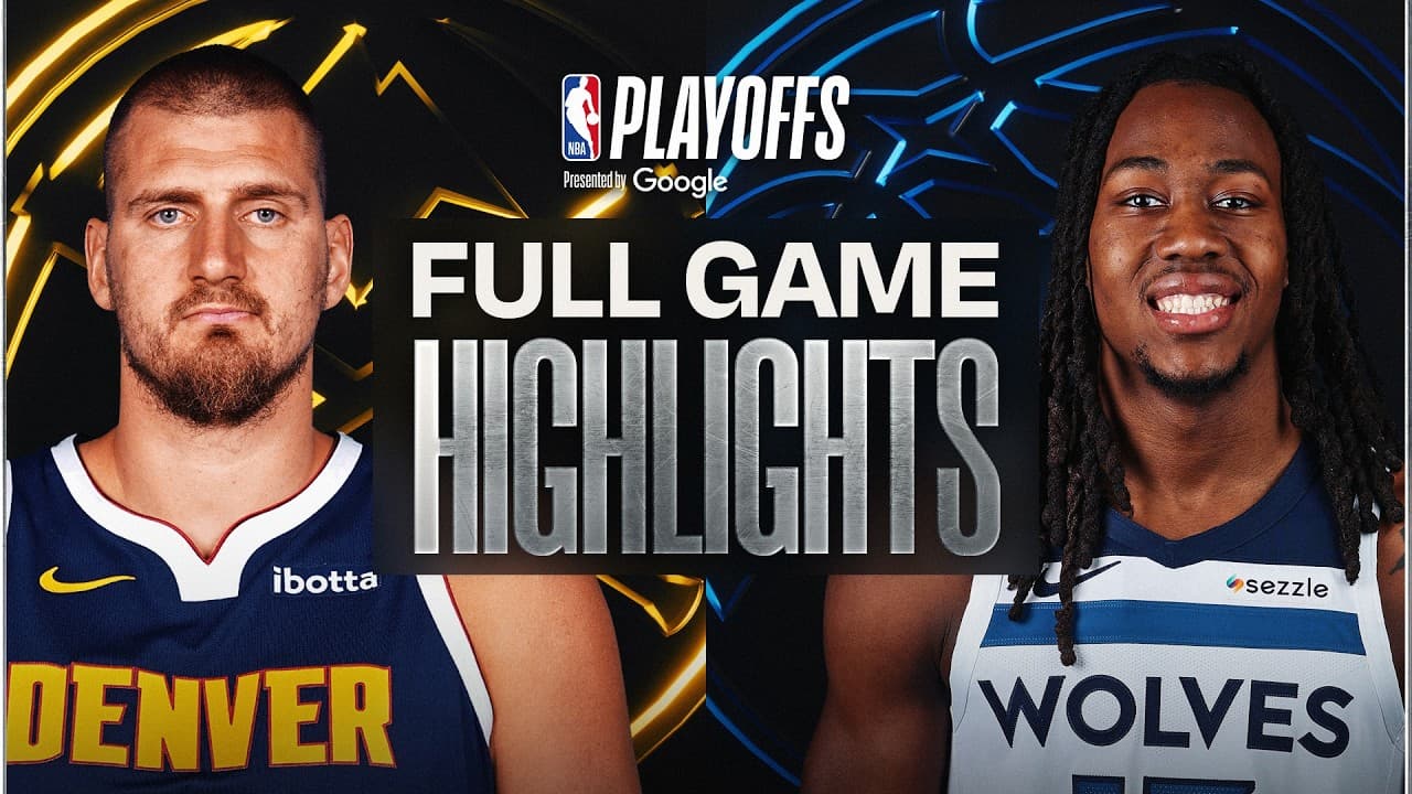 #3 NUGGETS at #6 TIMBERWOLVES | FULL GAME 4 HIGHLIGHTS | April 25, 2026