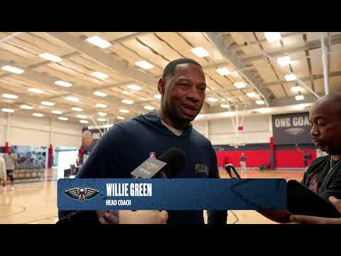 Willie Green on practice following loss to Celtics, Zion Williamson's status | New Orleans Pelicans