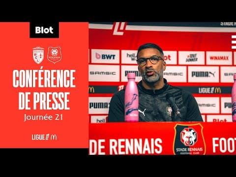 📽🎙 J21 | RC Lens / Stade Rennais F.C. - Conférence de presse d'avant-match