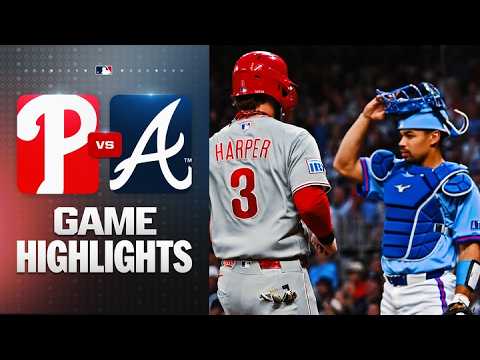 Phillies vs. Braves Game Highlights (4/25/26) | MLB Highlights