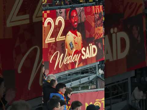 Wesley Saïd fait chavirer Les 38 083 cœurs de Bollaert ❤️💛