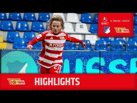 "Sehr enttäuschend" | Highlights #TSGGFCU | 1. FC Union Berlin