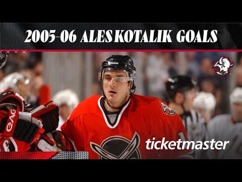 "LIKE A HOOP AROUND A BARREL" | Ales Kotalik Highlights | Buffalo Sabres