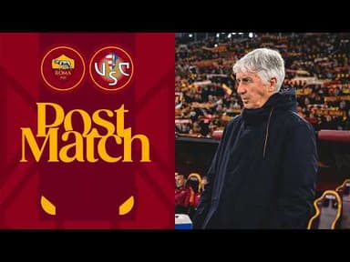 GIAN PIERO GASPERINI | INTERVISTA POST ROMA-CREMONESE