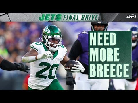 Why won’t Jets feature Breece Hall more in the passing game? | Jets Final Drive