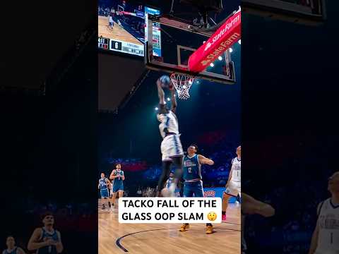 Rome Flynn goes off the glass to Tacko Fall 😳