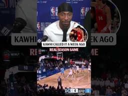 Yanic’s first career three 😤