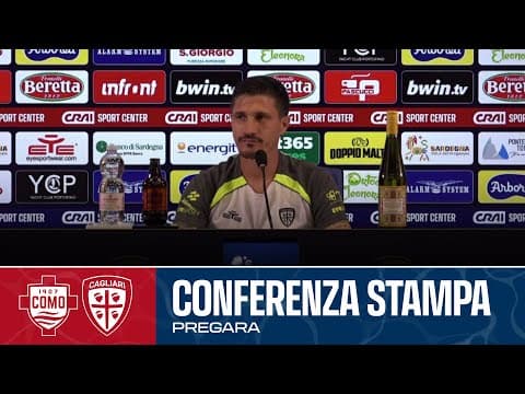 SERIE A ENILIVE |  MISTER PISACANE IN CONFERENZA STAMPA |  COMO -  CAGLIARI