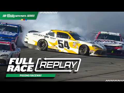 NASCAR O'Reilly Auto Parts Series Full Race Replay: 2026 Pocono Raceway