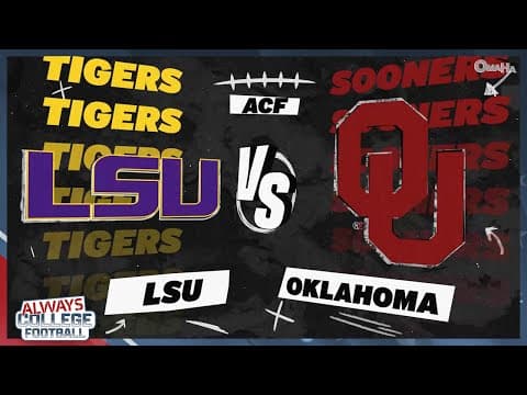 Greg McElroy's KEYS to LSU vs. Oklahoma 🔑 | Always College Football