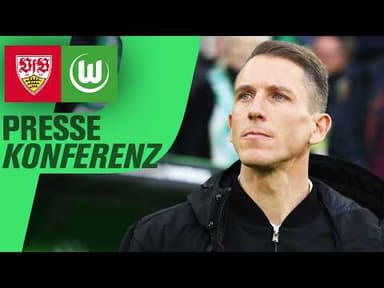 PK nach Stuttgart | Pressekonferenz | VfB Stuttgart - VfL Wolfsburg